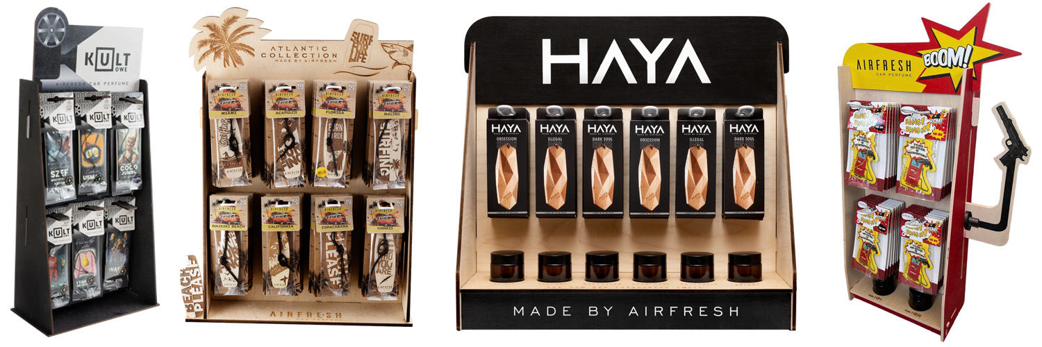 Personalizowane zawieszki zapachowe